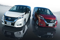 日産のミドルクラス箱型ミニバン「セレナ」。このクラスは、トヨタが「ヴォクシー／ノア／エスクァイア」の3兄弟を、ホンダが「ステップワゴン」を投入する、ミニバン市場の最激戦区となっている。