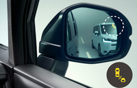 ブラインドスポットインフォメーションも装備する。