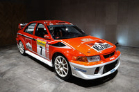 三菱自動車が本社ショールームで「WRC展」を開催　グループA仕様の「ランエボ」を展示