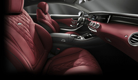 「S550 4MATIC クーペ Edition 1」のインテリア。