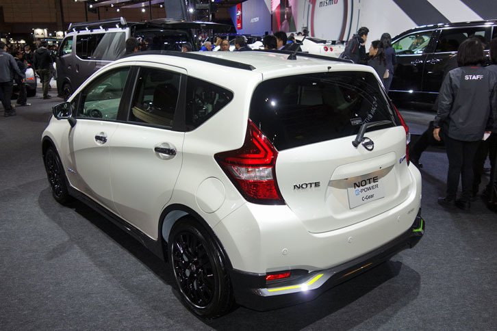 日産ノートe-POWERシーギア