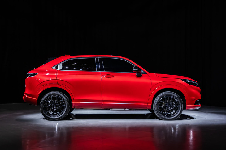 ホンダ・ヴェゼルe：HEVモデューロXコンセプト（サイドビュー）