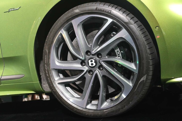 ベントレー・コンチネンタルGTCスピード（フロントホイール）