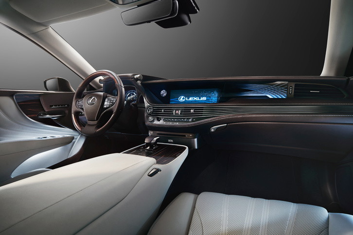 レクサスLS500（インテリア）