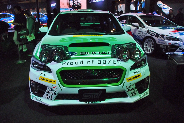 WRX STI 全日本ラリー参戦予定車（鎌田選手モデル）