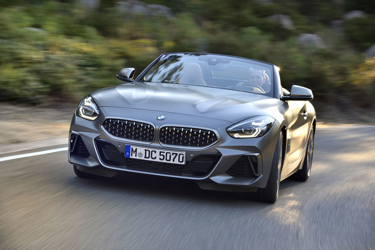 2018年の「ペブルビーチ・コンクール・デレガンス」で世界初公開された新型「BMW Z4」。日本市場には2019年春に導入される見込みとなっている。