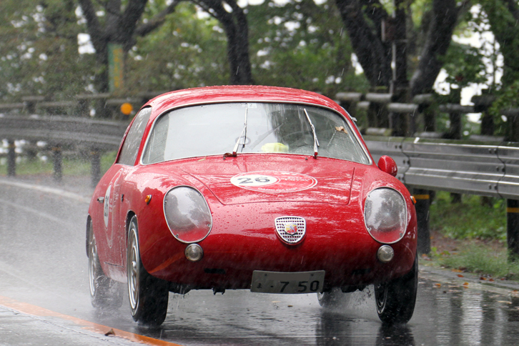 1958年「フィアット・アバルト750レコルトモンツァ」。ベースはセイチェントこと「フィアット600」。