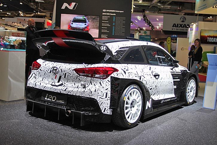 ヒュンダイi20 WRC 2017年モデル（エクステリア）
