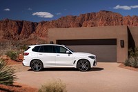 ボディーサイズは全長×全幅×全高＝4935×2005×1770mm、ホイールベース＝2975mmとなる新型「X5」。