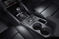 デザインが変更されたセンターコンソール。