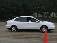 終始安定した姿勢をくずさない「C5」。