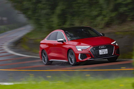 1リッターエンジン搭載車が評判の新型「アウディA3」だが、同じコンパクトボディーにハイパワーな2リッター...