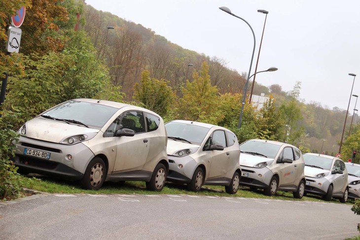 「ブルーカー」は時代に翻弄（ほんろう）された。2017年10月、パリ郊外で撮影。