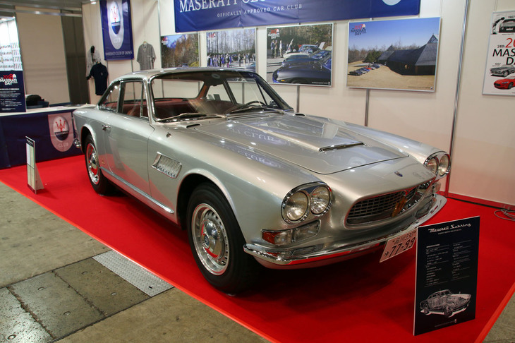 MASERATI CLUB OF JAPANのブース