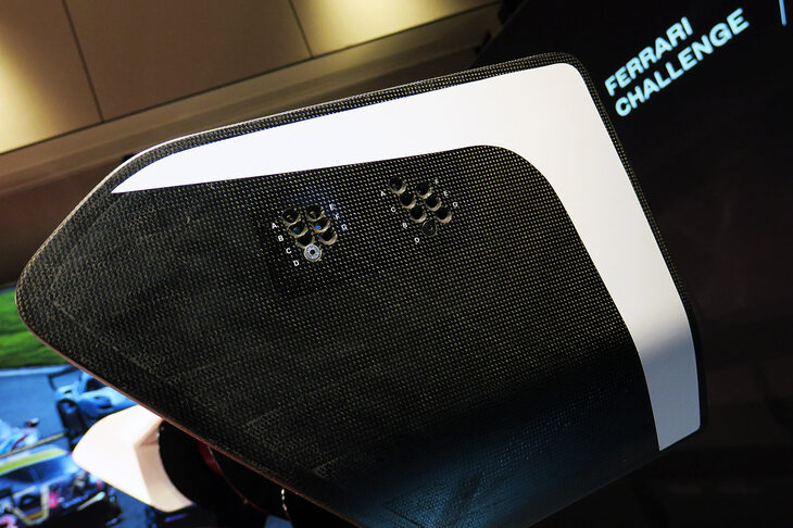 フェラーリ488チャレンジEVO（リアウイング）