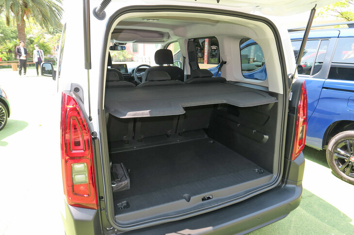 フィアット・ドブロ（ラゲッジスペース）