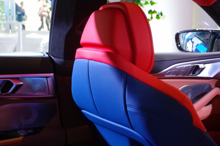 THE 8 X JEFF KOONS（フロントシートの背もたれ）