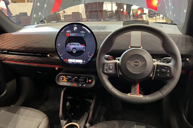 MINIジョンクーパーワークス エースマンE（コックピット）