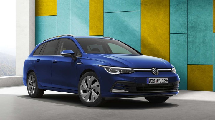 新型フォルクスワーゲン・ゴルフヴァリアントeTSIスタイル（エクステリア）