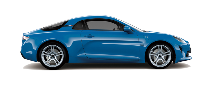 「ブルードフランス」の外板色。