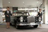 昭和の名宰相、吉田茂のメルセデスが「ヤナセ銀座スクエア」で展示中