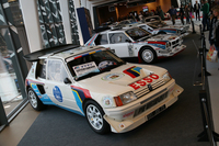 レトロモビル特別展「グループB ラリーの女王たち」出展車