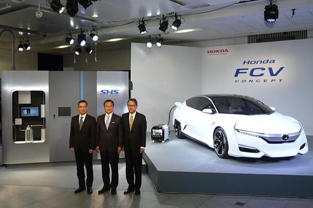 ホンダ、新型燃料電池車「FCVコンセプト」発表 【ニュース】 - webCG