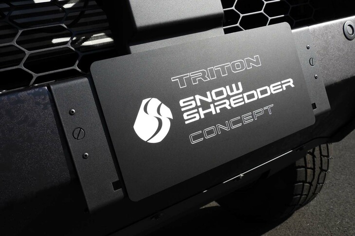 三菱トライトンSNOW SHREDDER CONCEPT（エクステリア）