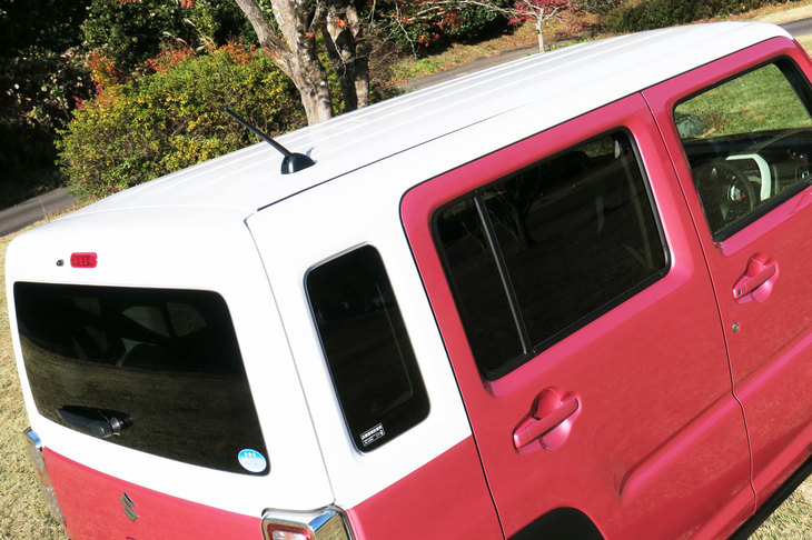 スズキ・ハスラー ハイブリッドXターボ（4WD）（ツートンルーフ）