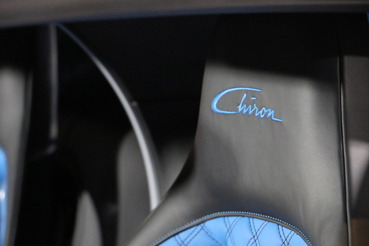 ブガッティ・シロン（インテリア）