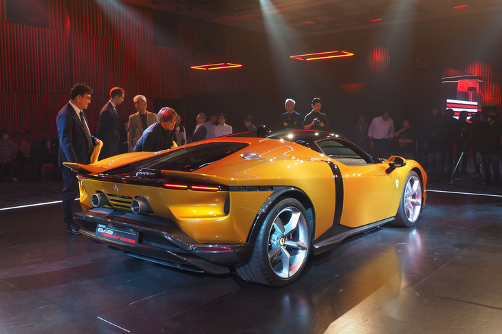 フェラーリ849テスタロッサ（リアビュー）