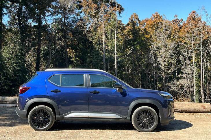 ホンダWR-V Z＋ブラックスタイル（サイドビュー）