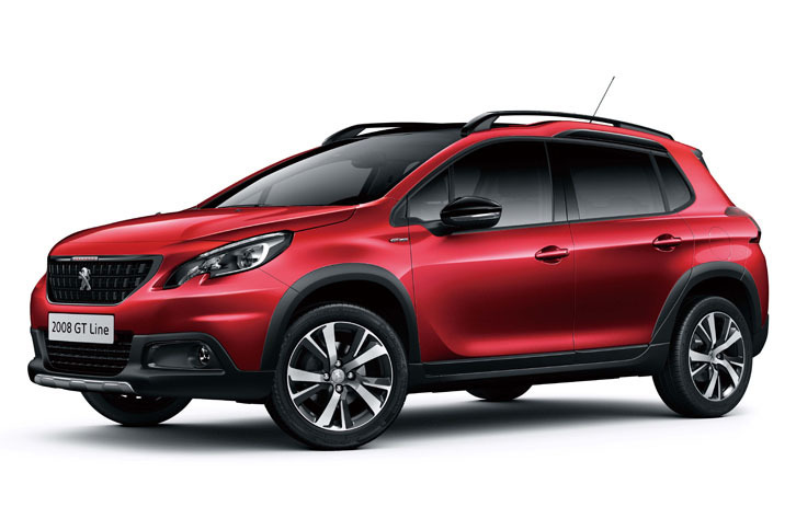 「プジョー2008 GTライン」