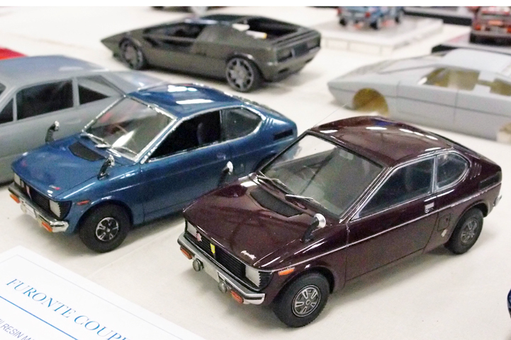 Supercar Modeling Project 24と並行して活動する予定という、1/24スケールの360cc軽自動車シリーズ“さぶろく模型化計画二四”の「スズキ・フロンテクーペ」。