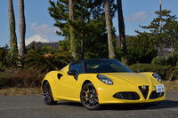 アルファ・ロメオ4Cスパイダー（MR/6AT）【レビュー】