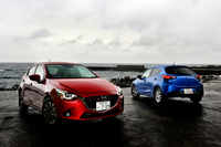 今回のテストには、ディーゼルの上級モデル「XDツーリング Lパッケージ」の6MT仕様も同行した。