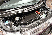 低回転域でのトルクが増したというNAエンジン。