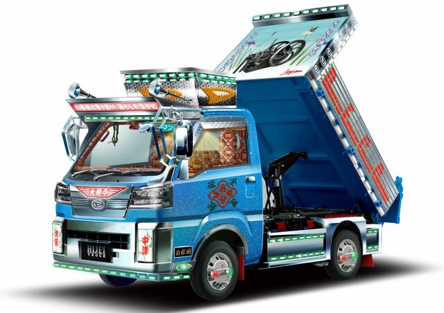 デコトラ 輝心會15周年チャリティーイベント 嶺華號さんです‼︎ #槇原商店