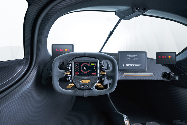 アストンマーティン・ヴァルキリー（インテリア）