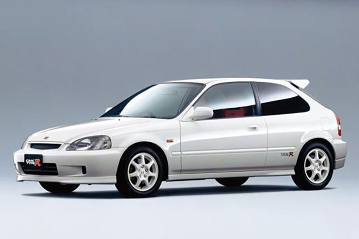 800万円の値が付いたという初代「ホンダ・シビック タイプR」。