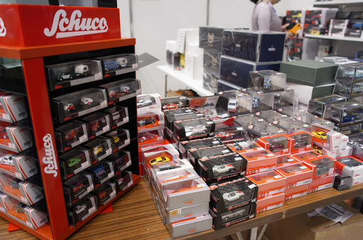 国際貿易のブース。