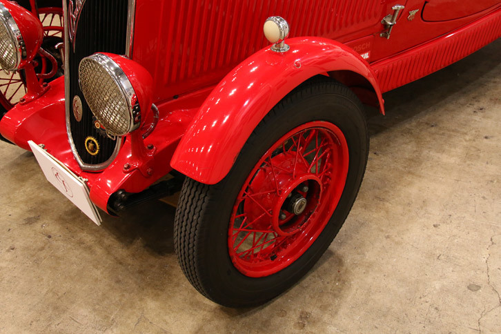 日本クラシックカークラブのブース