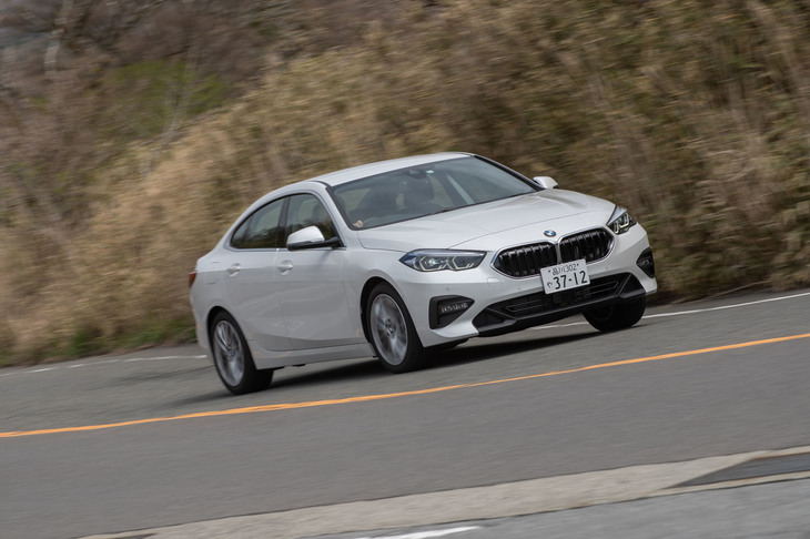 MINI由来のプラットフォームが採用される「2シリーズ グランクーペ」だが、乗り味やハンドリング特性などはまったく異なる。