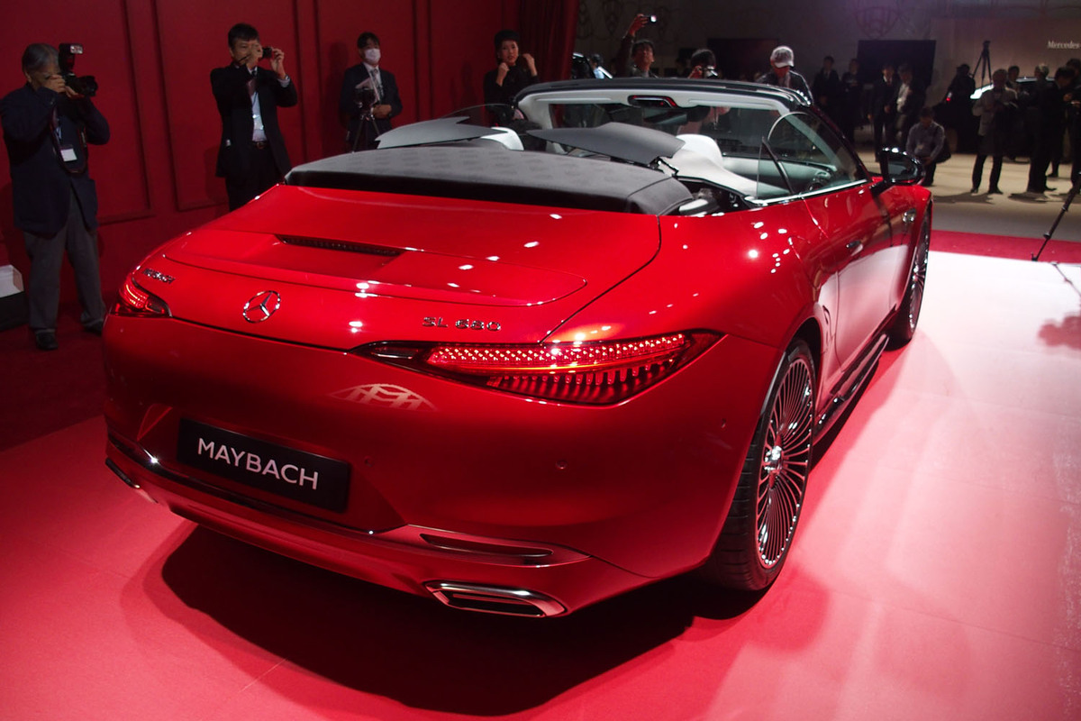 メルセデス・マイバッハの2シーターオープンモデル「SLモノグラム