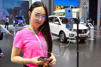 「上海モーターショー2017」の会場より