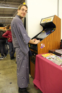 「ここは温泉旅館か？」と筆者が目を疑った浴衣の若者。