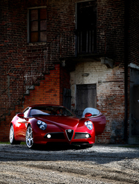 アルファ・ロメオ8Cコンペティツィオーネ（FR/2ペダル6MT）【海外試乗記（後編）】の画像