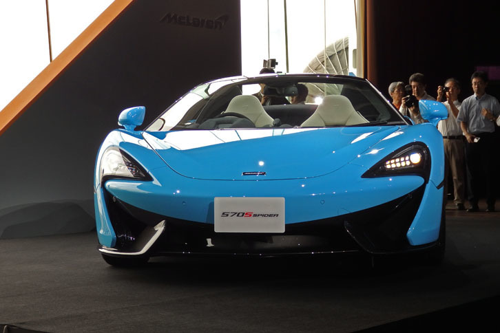 マクラーレン570Sスパイダー（エクステリア）
