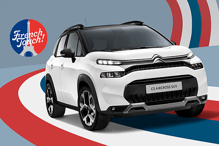 シトロエンC3エアクロスSUVトリコロールエディション