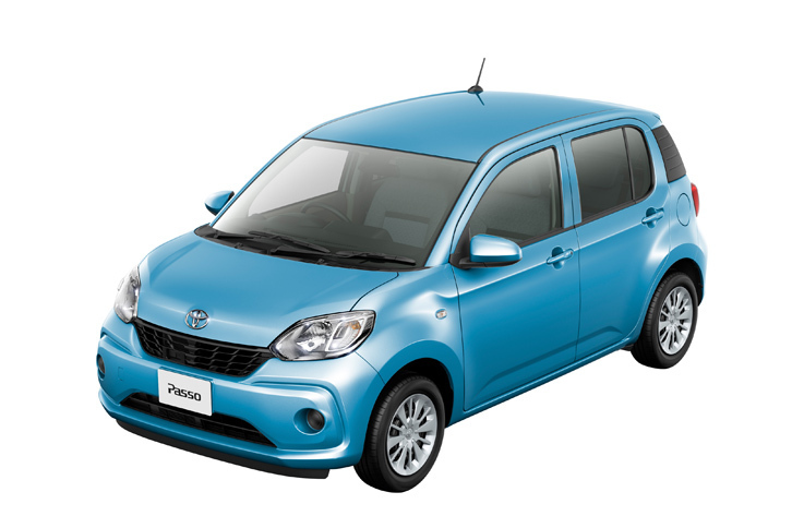 今回の新型より、「ブーン／パッソ」の開発と生産はすべてダイハツが担当することとなった。写真はトヨタにOEM供給される「パッソ」。